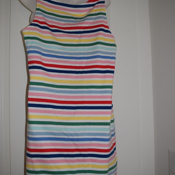 Joules Riva Stripe Dress New Without Tags 8 - Picture 1 of 7